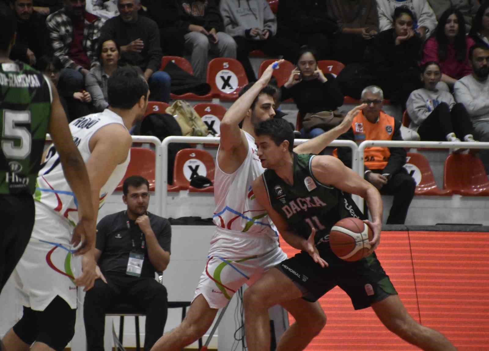 Türkiye Sigorta Basketbol Süper Ligi: Aliağa Petkimspor: 112 - Darüşşafaka: 78