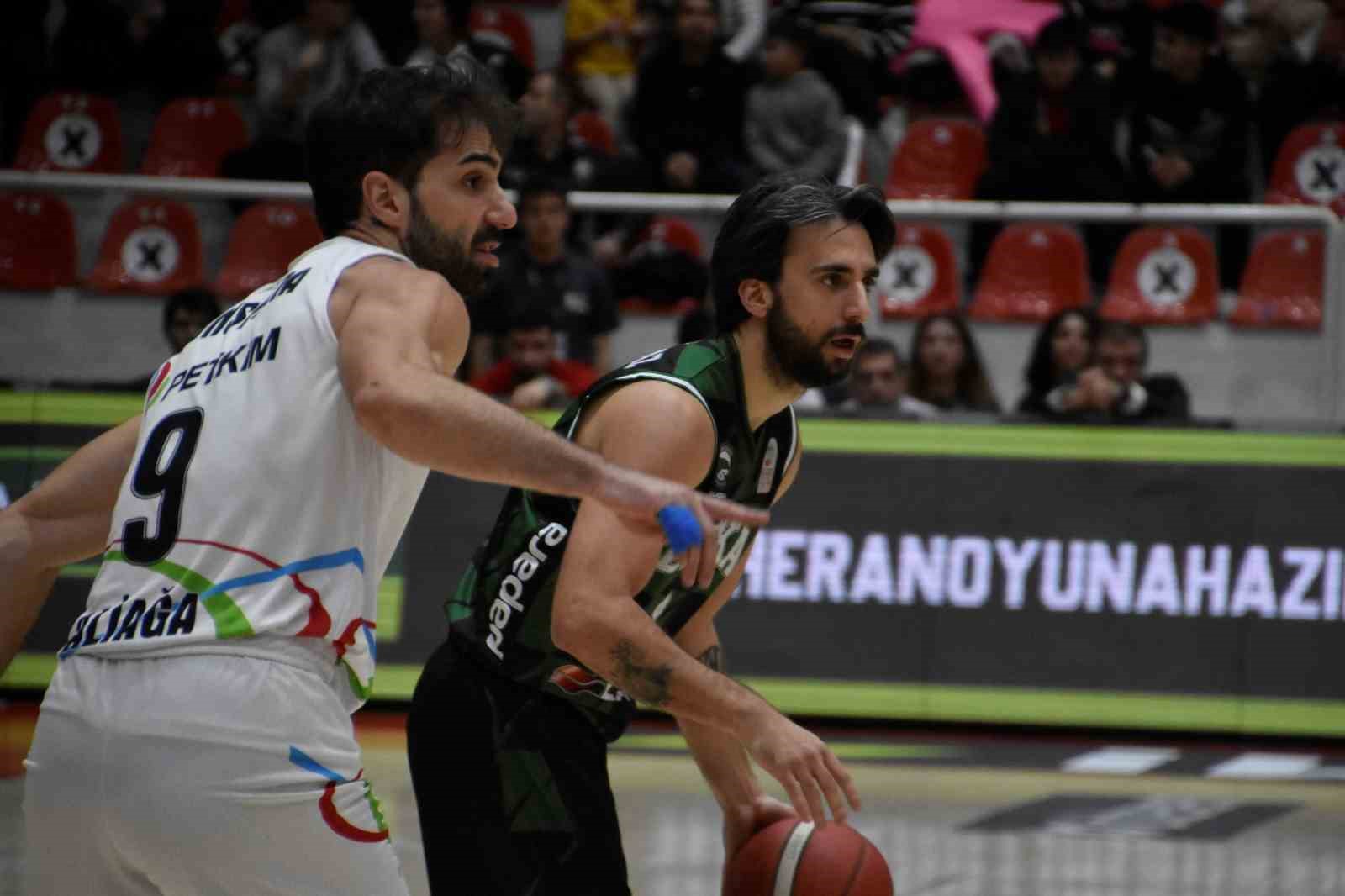 Türkiye Sigorta Basketbol Süper Ligi: Aliağa Petkimspor: 112 - Darüşşafaka: 78