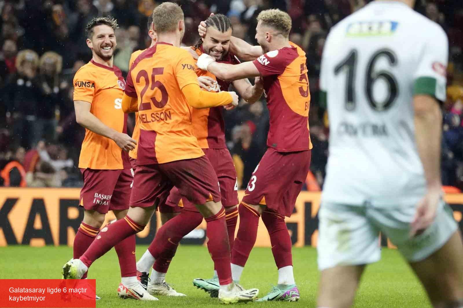 Galatasaray ligde 6 maçtır kaybetmiyor