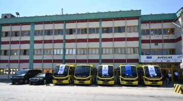 Bursa’da lüks makam araçları satıldı yerine mikrobüsler geldi