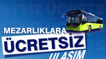 Kocaeli’den bayramda mezarlıklara ücretsiz ulaşım