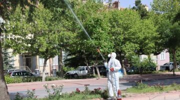 Konya Selçuklu’da ilaçlama çalışmalarına devam