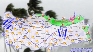 Meteoroloji’den iki ‘kuvvetli’ uyarı