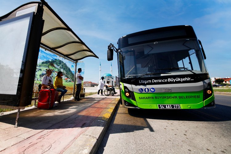 Sakarya’da otobüsler bayramın 4 günü de ücretsiz