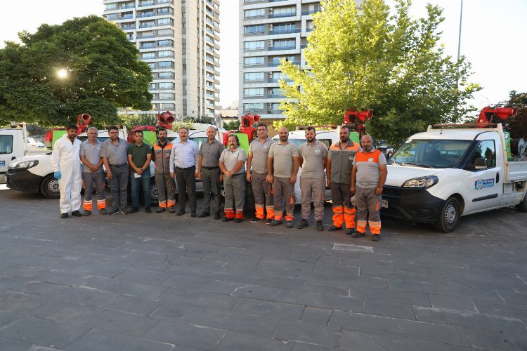 Melikgazi Belediyesi ilçenin her mahallesinde kapsamlı ilaçlama çalışması yapıyor