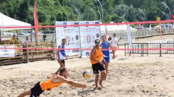 Şile sahili plaj voleybolu ile renklendi