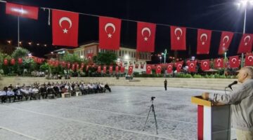 Yeşilli’de 15 Temmuz etkinliği düzenlendi 