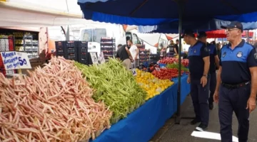 Çayırova Zabıtası’ndan pazar denetimi