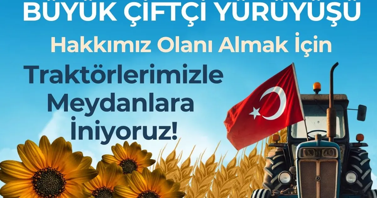 CHP Keşan İlçe Başkanı Anıl Çakır’dan ‘Büyük Çiftçi Yürüyüşü’ne davet