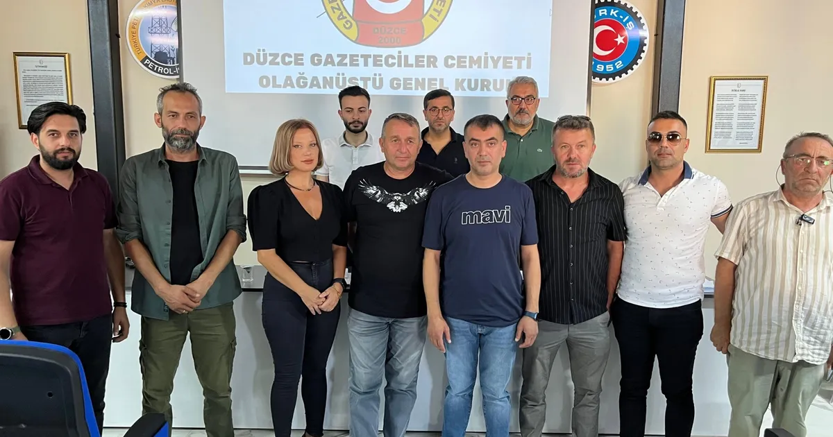 Düzce Gazeteciler Cemiyeti’nde olağanüstü seçim