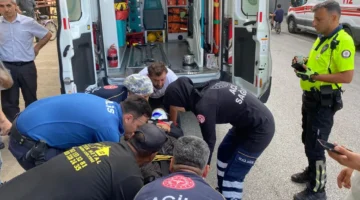 Düzce’de elektirikli bisiklet yaya çarptı: 2 yaralı