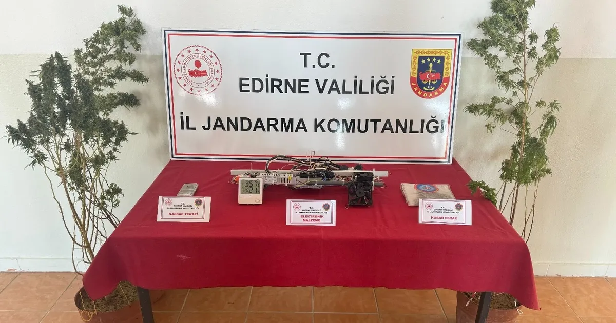 Edirne’de uyuşturucu operasyonu