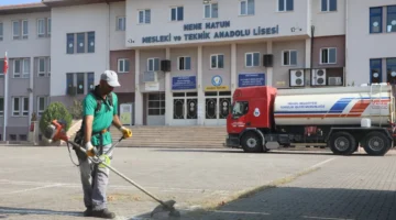 İnegöl’de okullar yeni eğitim öğretim yılına hazırlanıyor