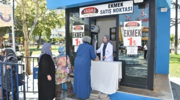 Yenişehir’de ekmek 1 TL