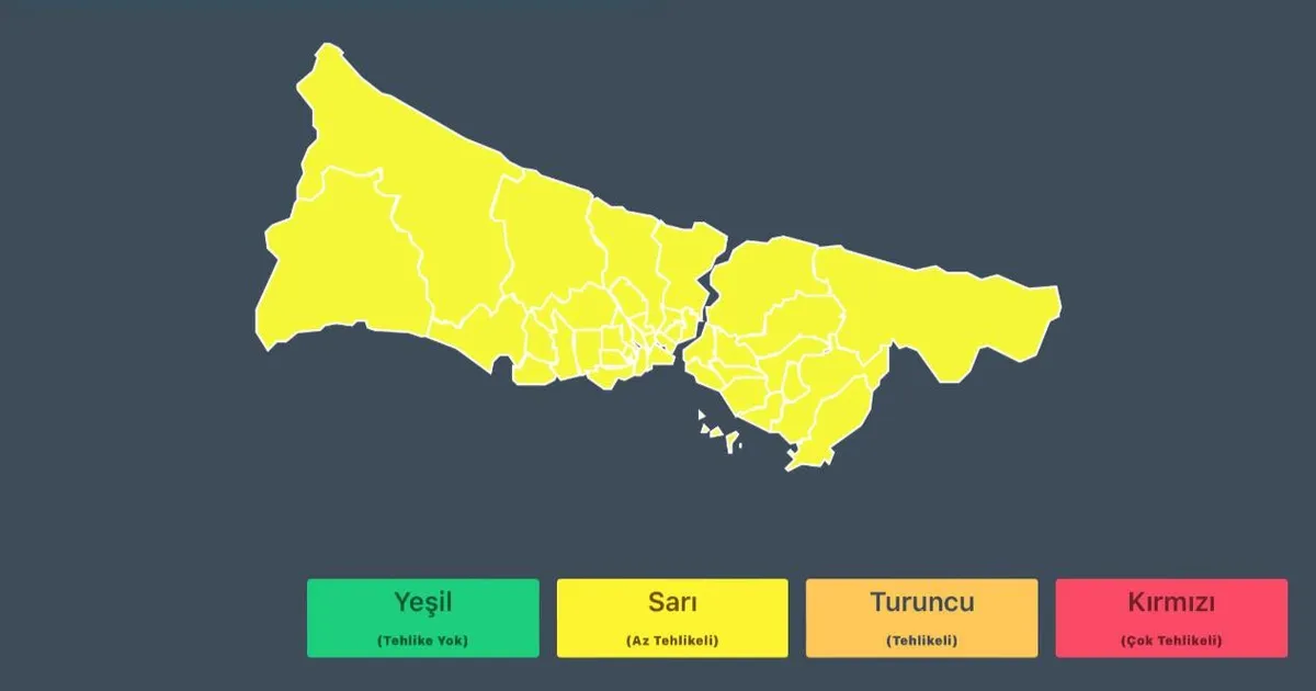 İstanbullulara meteorolojik yeni uyarı!