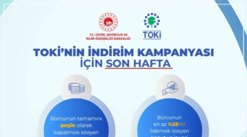 TOKİ İndirim Kampanyasında Geri Sayım Başladı