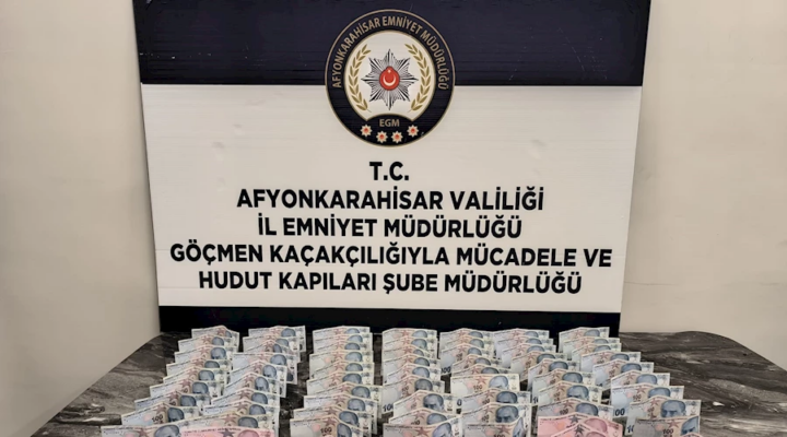 Afyonkarahisar'da Göçmen Kaçakçılığına Büyük Darbe