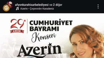 Cumhuriyet Bayramıa Özel Azerin'den Unutulmaz Konser